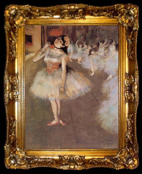 framed  Edgar Degas Star, ta009-2